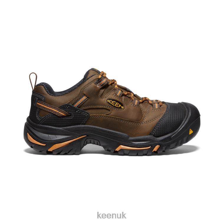 Footwear KEEN Braddock Low (Soft Toe) Cascade/Orange Ochre Men Z2D88349