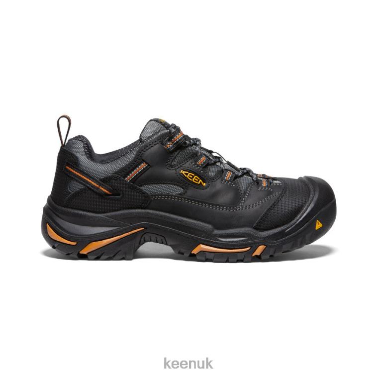 Footwear KEEN Braddock Low (Steel Toe) Black/Bossa Nova Men Z2D88355