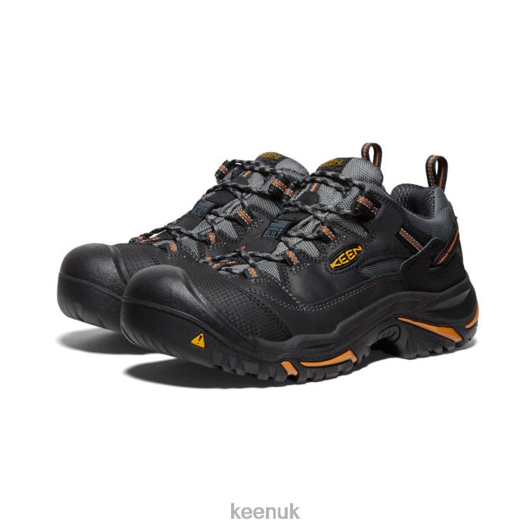 Footwear KEEN Braddock Low (Steel Toe) Black/Bossa Nova Men Z2D88355