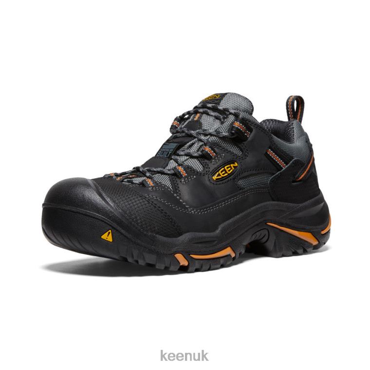 Footwear KEEN Braddock Low (Steel Toe) Black/Bossa Nova Men Z2D88355