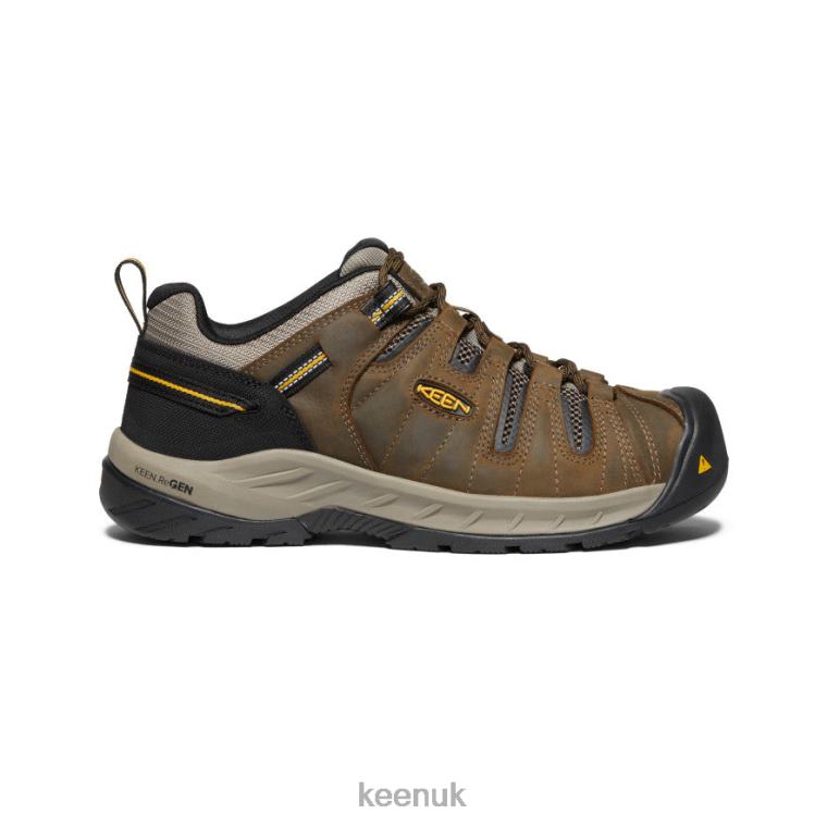 Footwear KEEN Flint II (Soft Toe) Cascade Brown/Golden Rod Men Z2D88180
