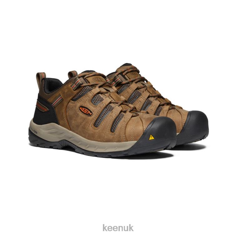 Footwear KEEN Flint II (Steel Toe) Shitake/Rust Men Z2D88254