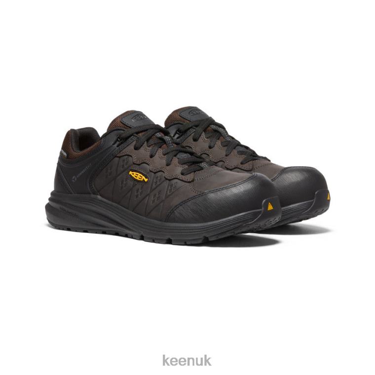 Footwear KEEN Vista Energy+ Waterproof (Carbon Fiber Toe) Coffee Bean/Black Men Z2D88164