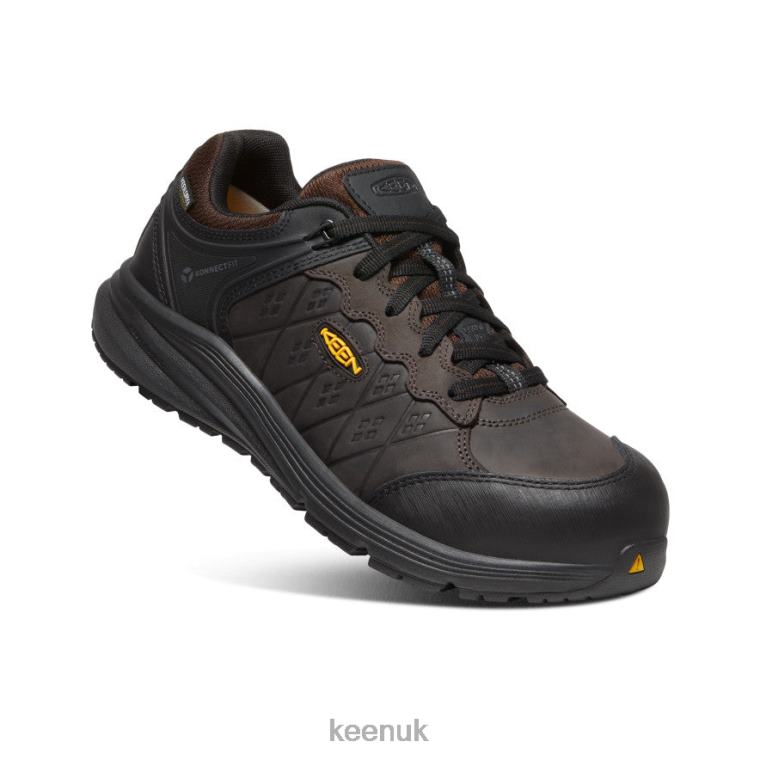 Footwear KEEN Vista Energy+ Waterproof (Carbon Fiber Toe) Coffee Bean/Black Men Z2D88164