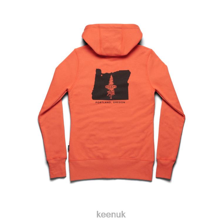 Clothing KEEN PNW Hoodie Burnt Ochre Women Z2D88631