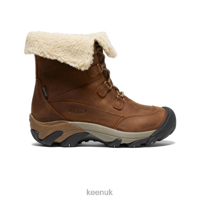 Footwear KEEN Betty Waterproof Short Boot Brown/Shitake Women Z2D88679