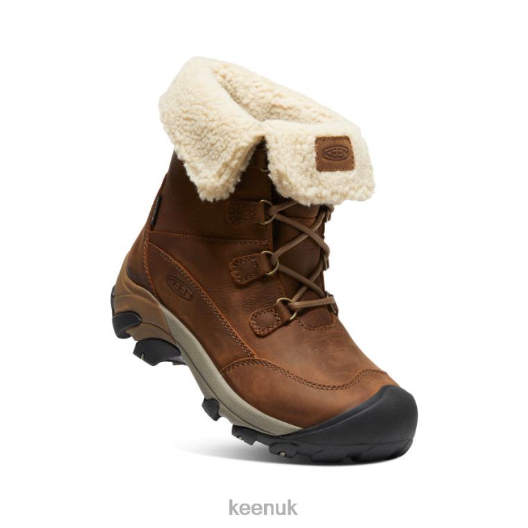 Footwear KEEN Betty Waterproof Short Boot Brown/Shitake Women Z2D88679