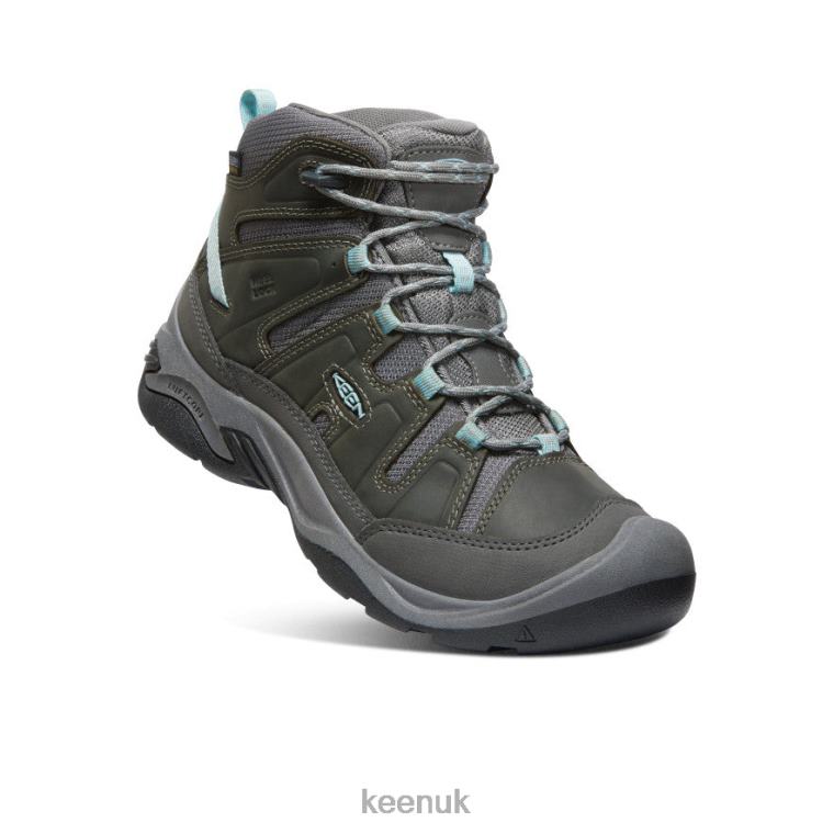 Footwear KEEN Circadia Waterproof Boot Steel Grey/Cloud Blue Women Z2D88639