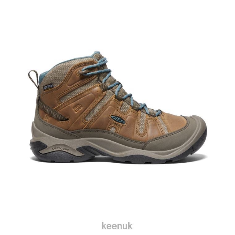 Footwear KEEN Circadia Waterproof Boot Toasted Coconut/North Atlantic Women Z2D88637