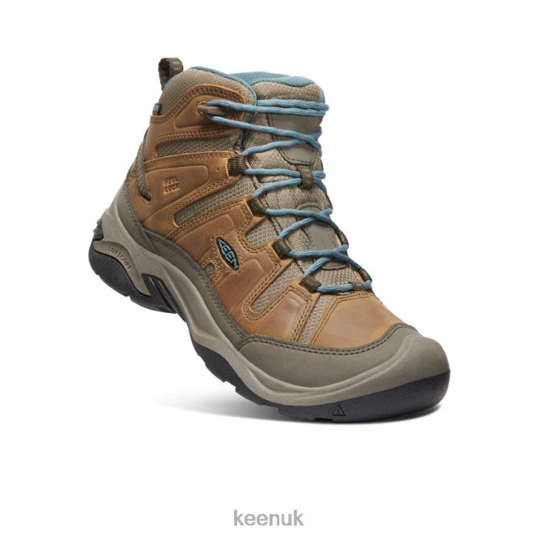 Footwear KEEN Circadia Waterproof Boot Toasted Coconut/North Atlantic Women Z2D88637