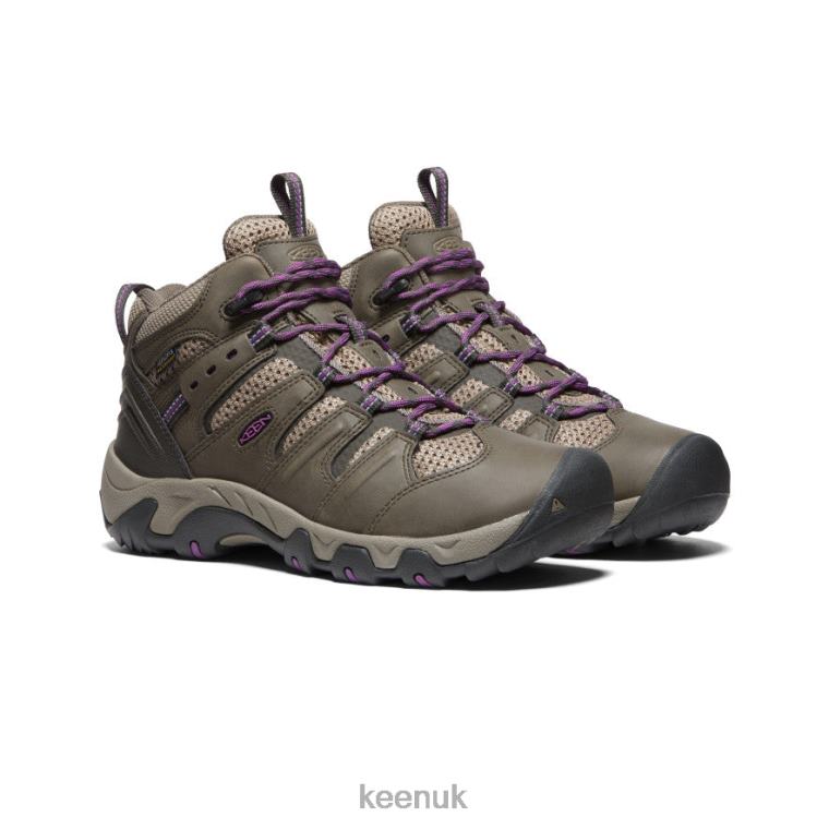 Footwear KEEN Koven Waterproof Boot Bungee Cord/Wood Violet Women Z2D88596