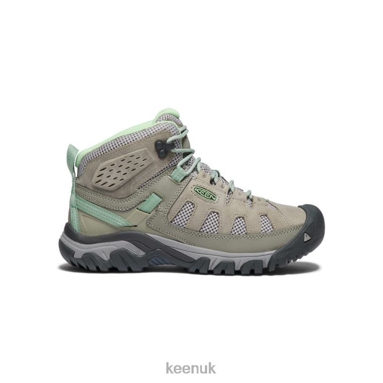 Footwear KEEN Targhee Vent Mid Fumo/Quiet Green Women Z2D88586