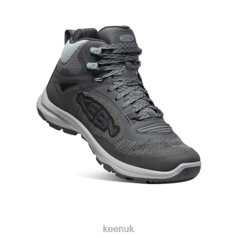 Footwear KEEN Terradora Flex Waterproof Boot Magnet/Cloud Blue Women Z2D88581