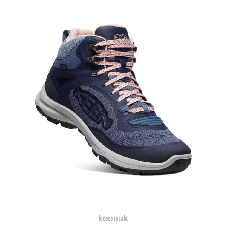 Footwear KEEN Terradora Flex Waterproof Boot Vintage Indigo/Peachy Women Z2D88582