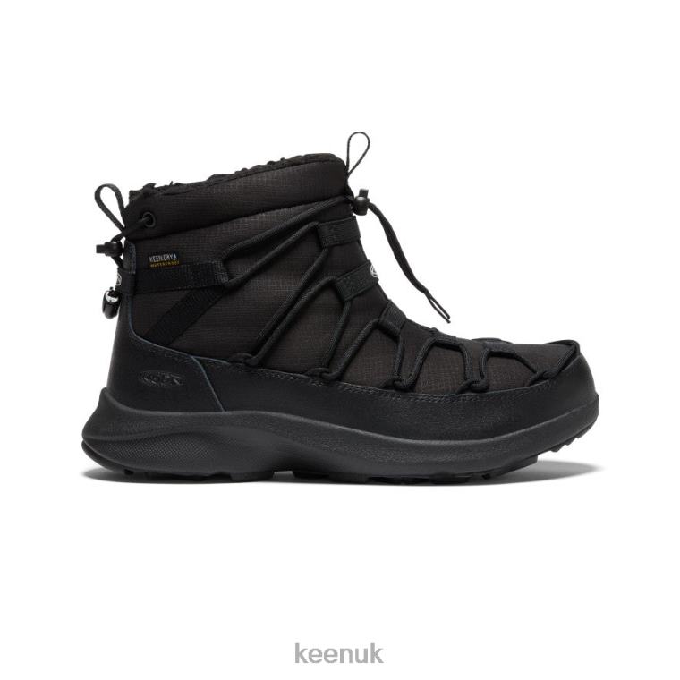 Footwear KEEN UNEEK SNK II Waterproof Chukka Triple Black/Black Women Z2D88624
