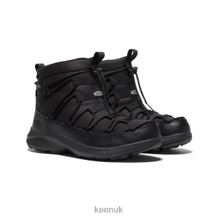 Footwear KEEN UNEEK SNK II Waterproof Chukka Triple Black/Black Women Z2D88624