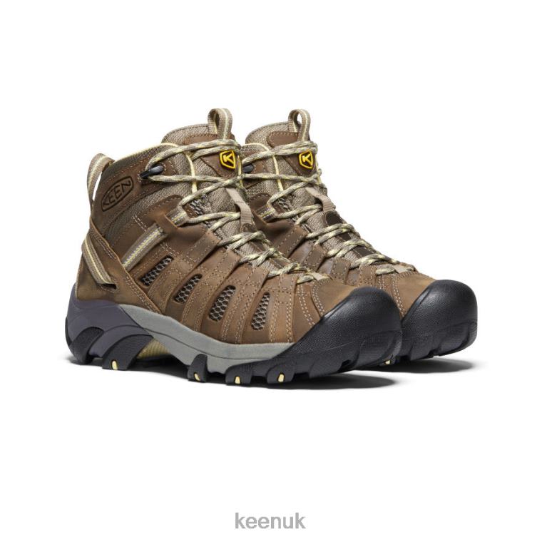 Footwear KEEN Voyageur Mid Brindle/Custard Women Z2D88584