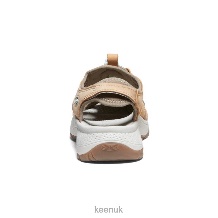 Footwear KEEN Astoria West Leather Sandal Doe/Blue Glass Women Z2D88616