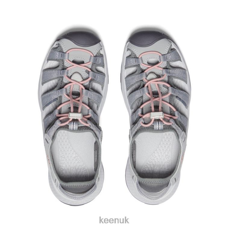 Footwear KEEN Astoria West Sandal Grey/Coral Women Z2D88549