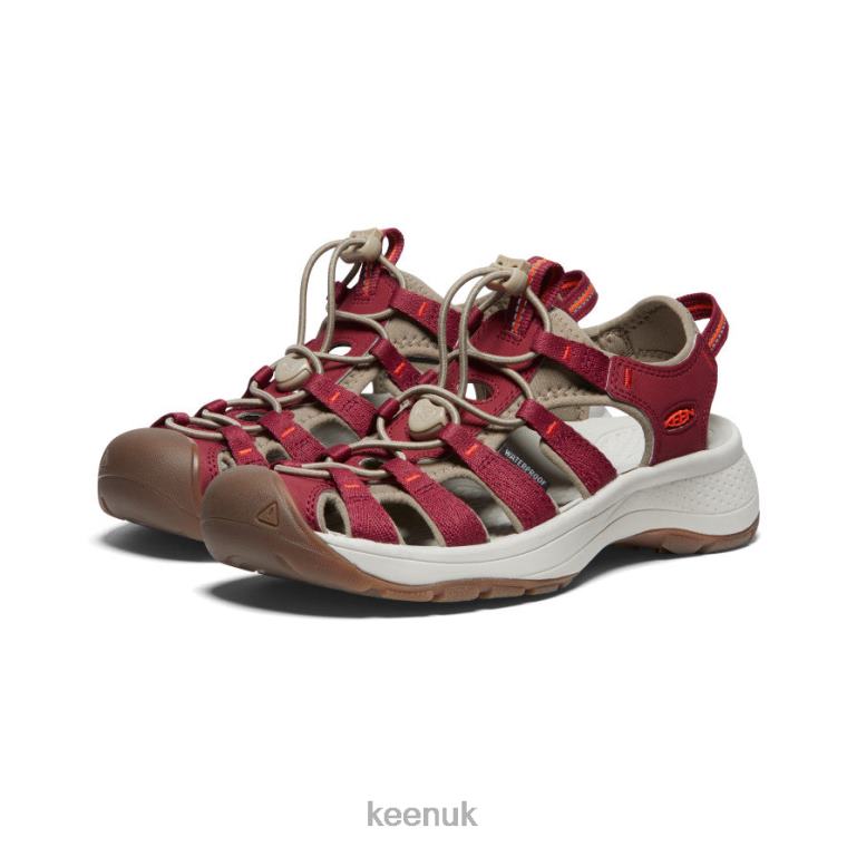 Footwear KEEN Astoria West Sandal Merlot/Scarlet Ibis Women Z2D88552