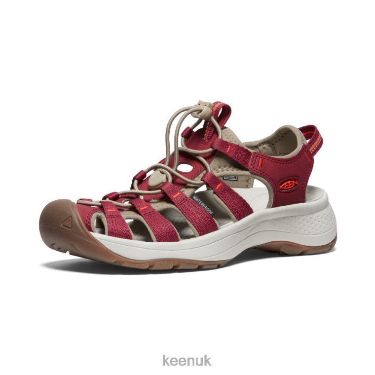 Footwear KEEN Astoria West Sandal Merlot/Scarlet Ibis Women Z2D88552