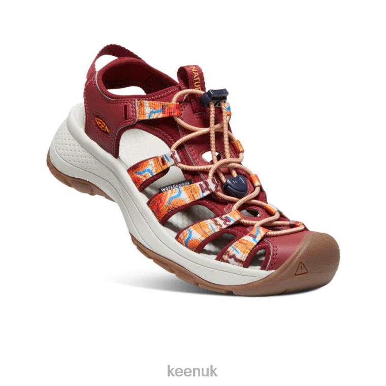 Footwear KEEN Astoria West x Outdoor Afro Orange Wave/Red Women Z2D88554