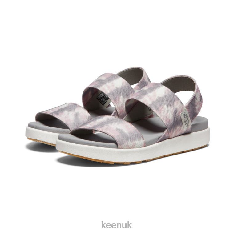 Footwear KEEN Elle Backstrap Sandal Fawn Tie Dye/Star White Women Z2D88420