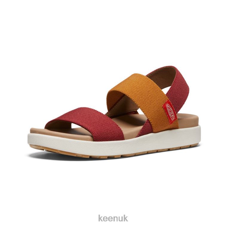 Footwear KEEN Elle Backstrap Sandal Merlot/Birch Women Z2D88416