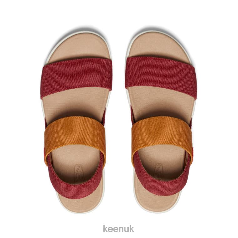 Footwear KEEN Elle Backstrap Sandal Merlot/Birch Women Z2D88416