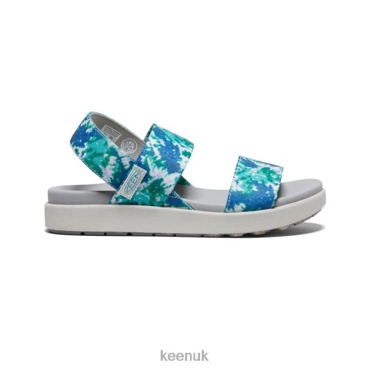 Footwear KEEN Elle Backstrap Sandal Porcelain/Tie Dye Women Z2D88422