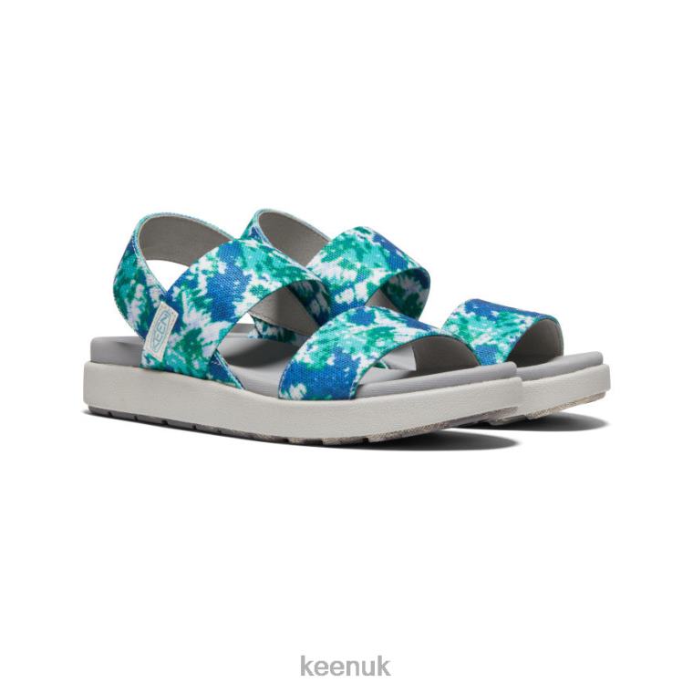 Footwear KEEN Elle Backstrap Sandal Porcelain/Tie Dye Women Z2D88422