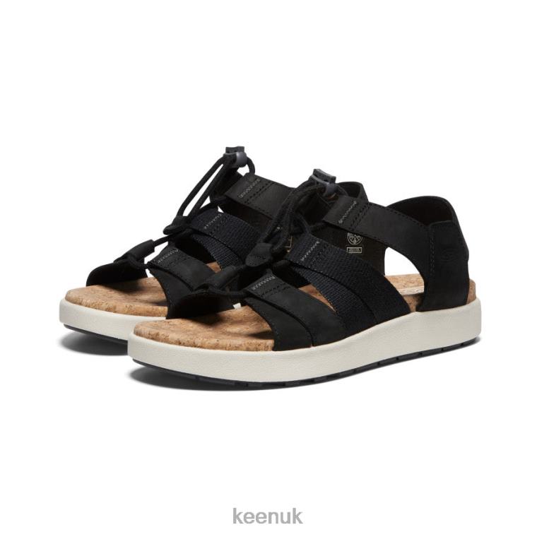 Footwear KEEN Elle Mixed Strap Sandal Black/Birch Women Z2D88426