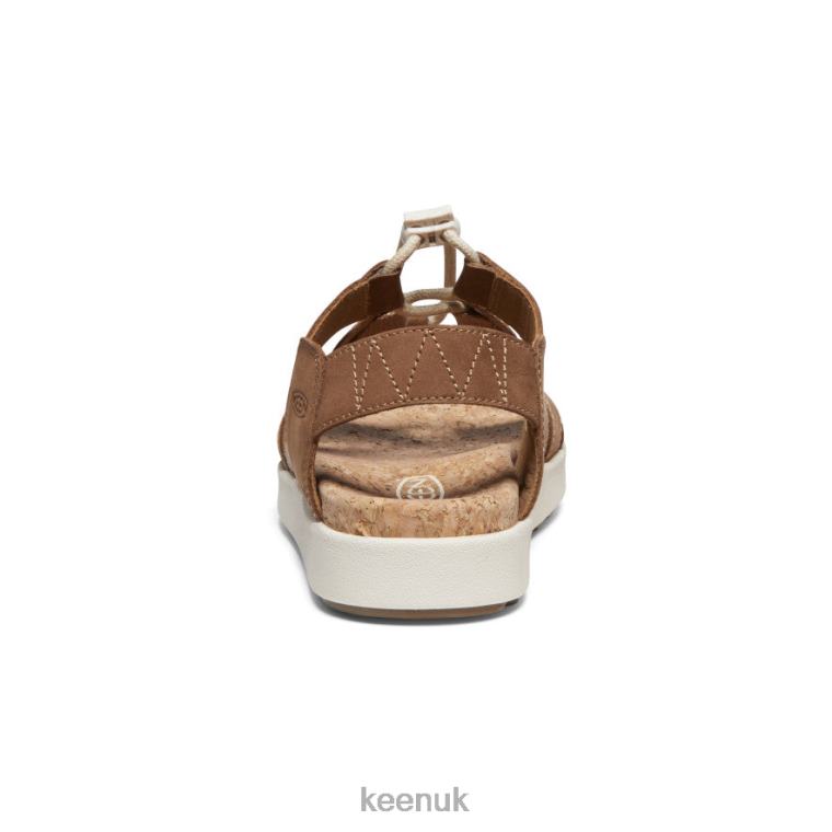 Footwear KEEN Elle Mixed Strap Sandal Toasted Coconut/Birch Women Z2D88427