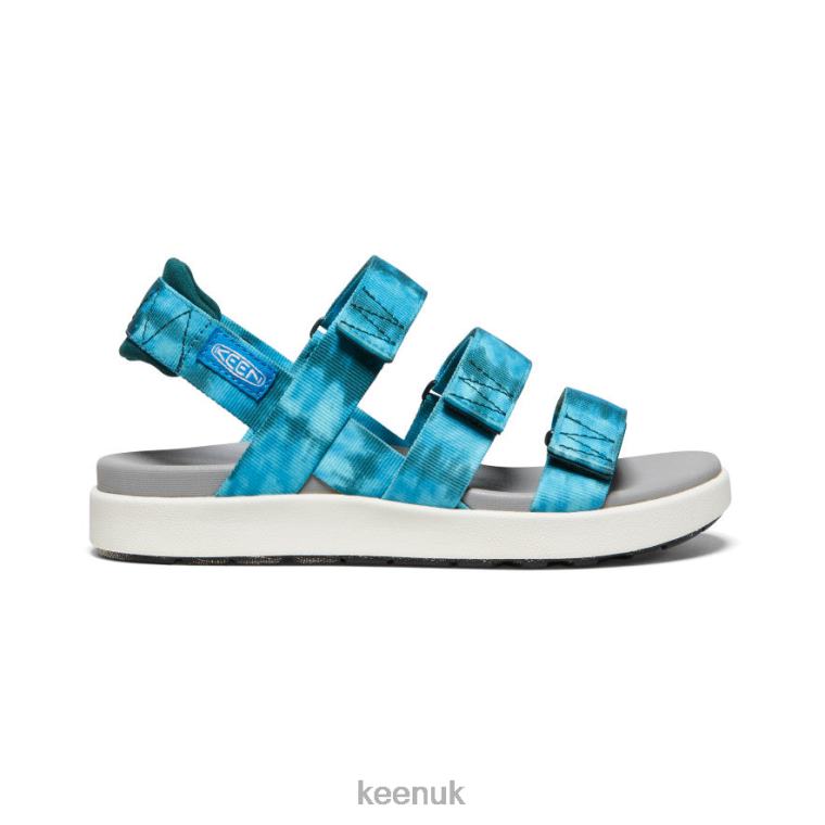 Footwear KEEN Elle Strappy Seamoss Tie Dye/Star White Women Z2D88473
