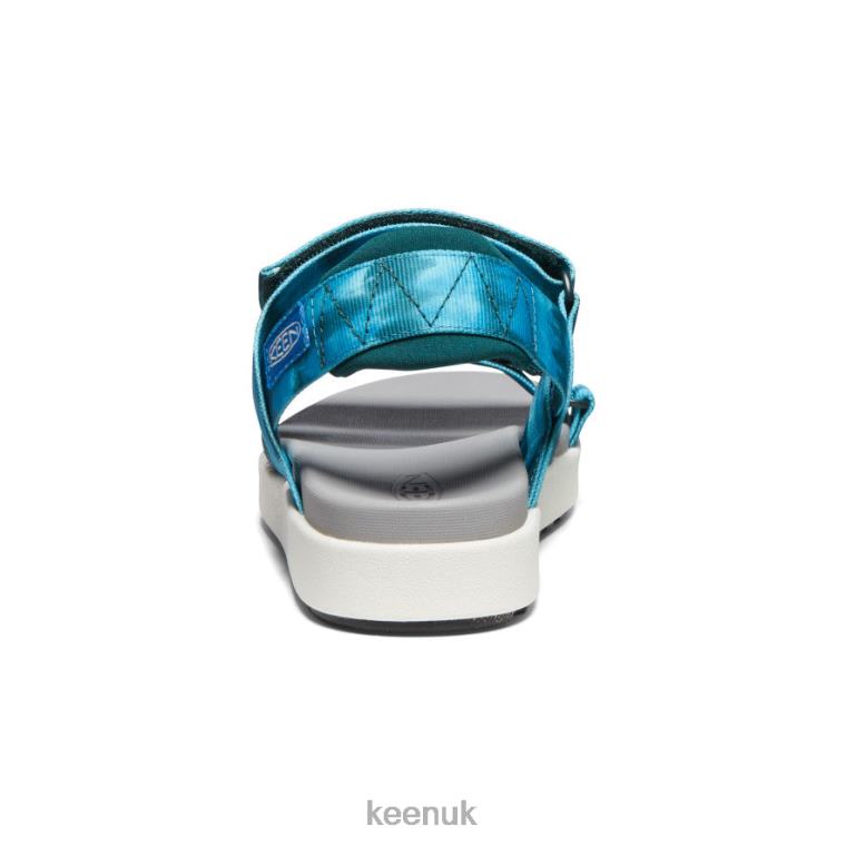 Footwear KEEN Elle Strappy Seamoss Tie Dye/Star White Women Z2D88473