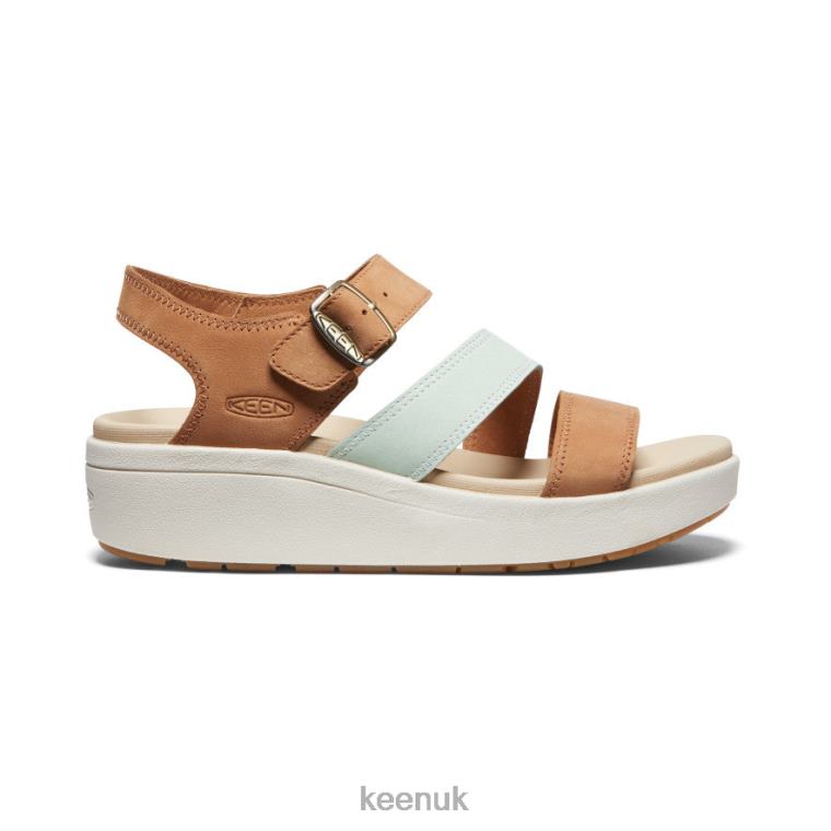 Footwear KEEN Ellecity Backstrap Natural Leather/Clearly Aqua Women Z2D88447