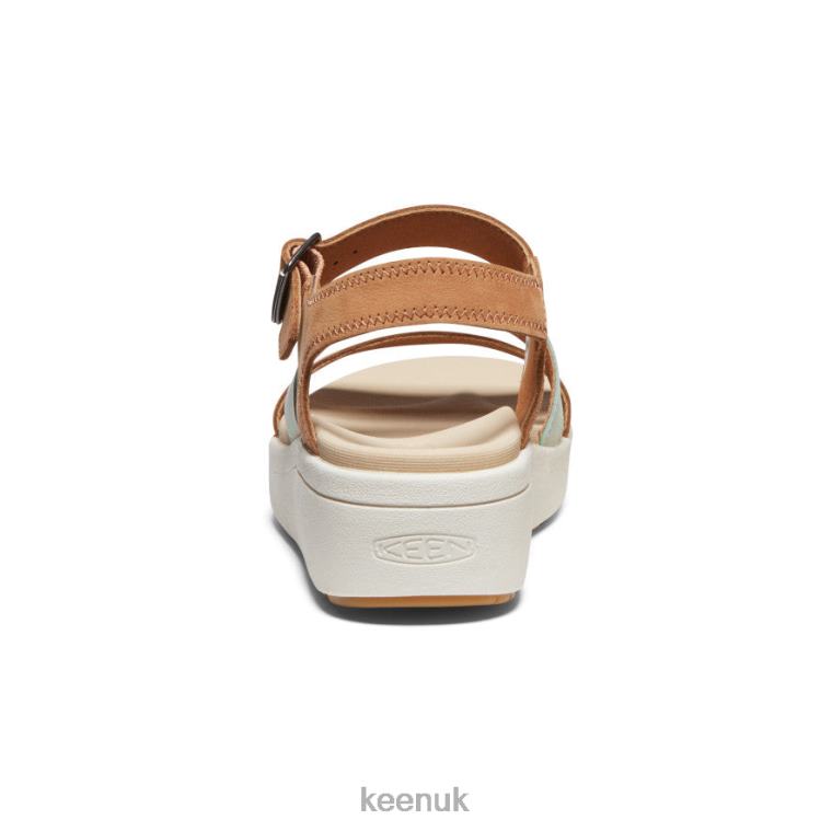 Footwear KEEN Ellecity Backstrap Natural Leather/Clearly Aqua Women Z2D88447