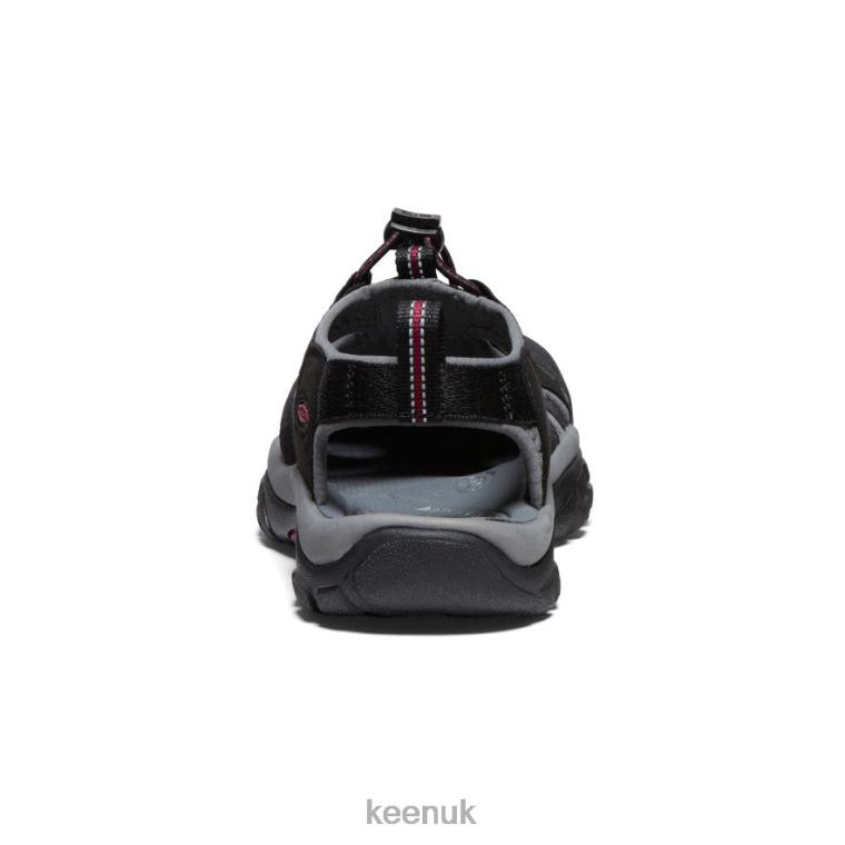 Footwear KEEN Newport H2 Black/Raspberry Wine Women Z2D88404