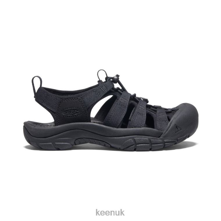 Footwear KEEN Newport H2 Triple Black Women Z2D88414