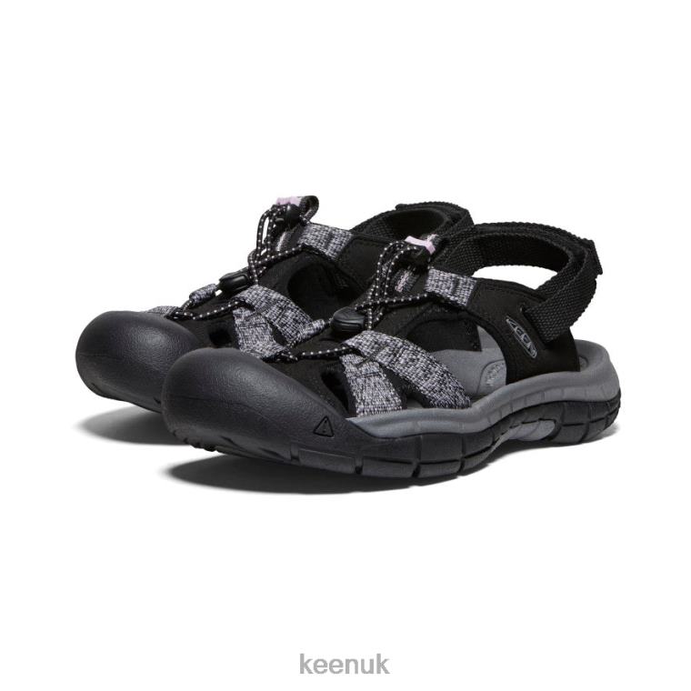 Footwear KEEN Ravine H2 Sandal Black/Dawn Pink Women Z2D88650