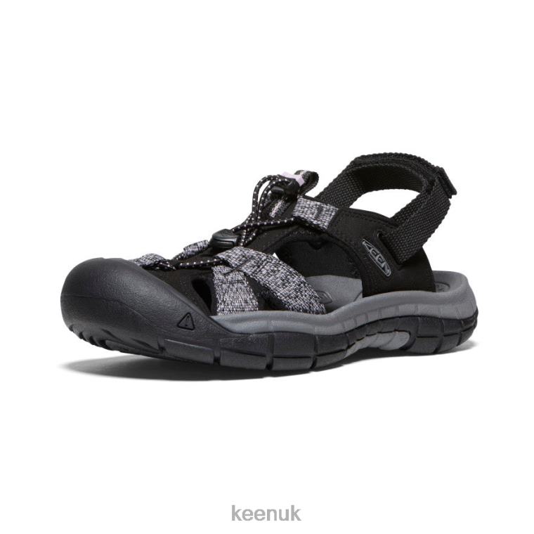 Footwear KEEN Ravine H2 Sandal Black/Dawn Pink Women Z2D88650