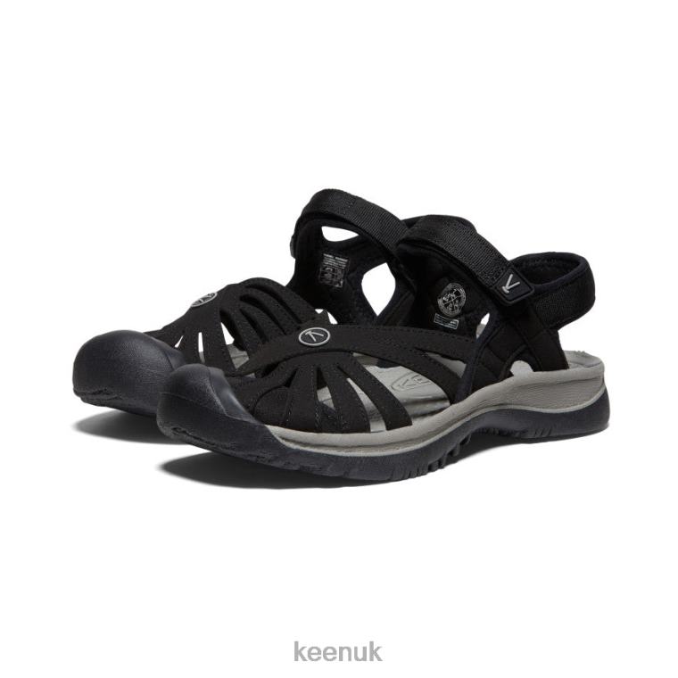 Footwear KEEN Rose Sandal Black/Neutral Gray Women Z2D88563