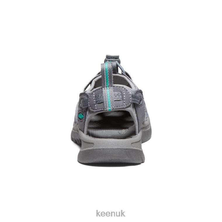 Footwear KEEN Whisper Medium Grey/Peacock Green Women Z2D88521