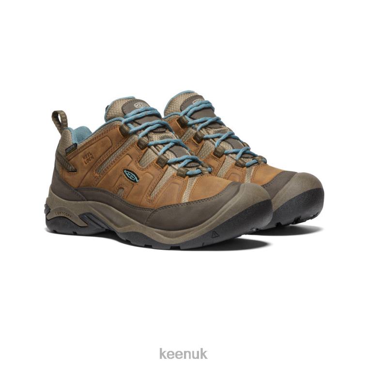 Footwear KEEN Circadia Waterproof Shoe Wide Syrup/North Atlantic Women Z2D88456