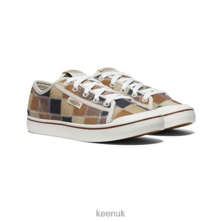 Footwear KEEN Elsa Harvest Leather Sneaker Patchwork Women Z2D88578