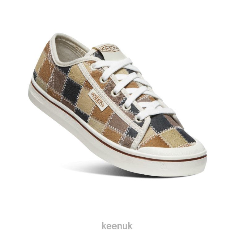 Footwear KEEN Elsa Harvest Leather Sneaker Patchwork Women Z2D88578