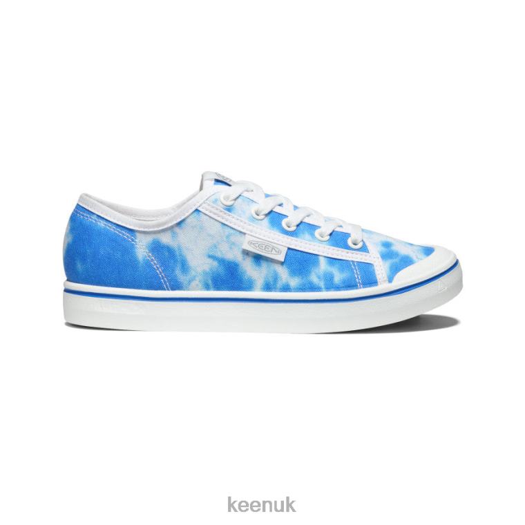 Footwear KEEN Elsa Lite Sneaker Blue/White Women Z2D88686