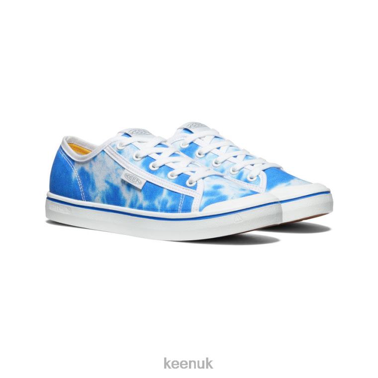 Footwear KEEN Elsa Lite Sneaker Blue/White Women Z2D88686