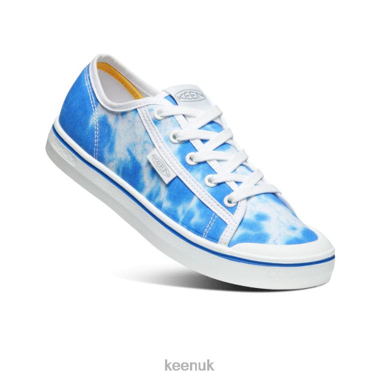 Footwear KEEN Elsa Lite Sneaker Blue/White Women Z2D88686