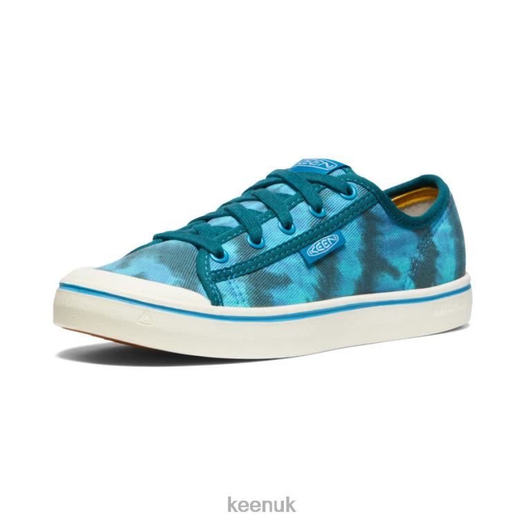 Footwear KEEN Elsa V Sneaker Sea Moss Tie Dye/Star White Women Z2D88501